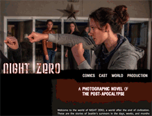 Tablet Screenshot of nightzero.com